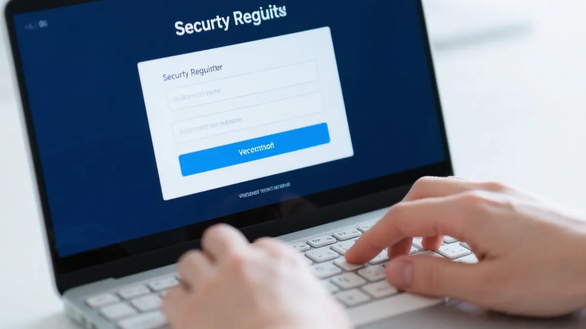 示意图：注册表单字段与校验提示的清晰布局