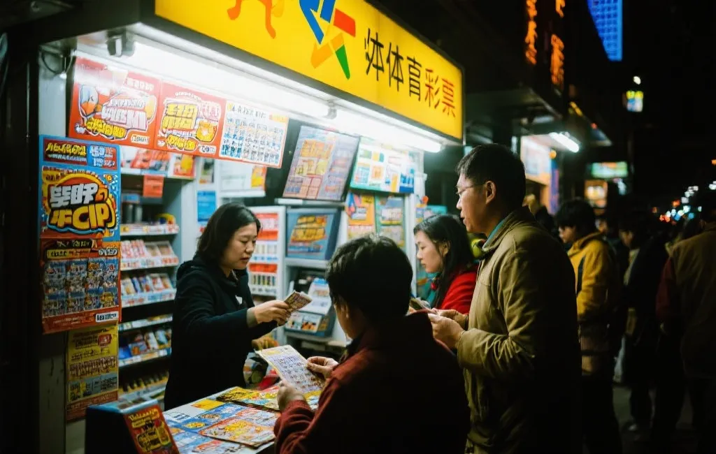 即开型彩票销售场景